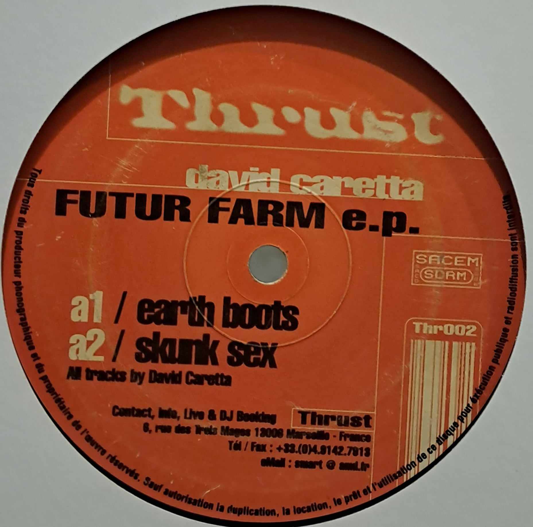 Thrust 002 - vinyle techno